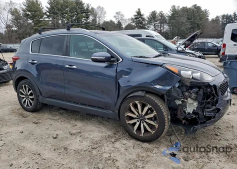 2017 Kia Sportage Ex z USA, uszkodzony, nr VIN KNDPNCAC7H7153780
